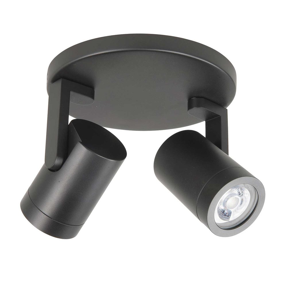 Highlight Spot HALO 2 lichts rond zwart Highlight Spot HALO 2 lichts rond zwart