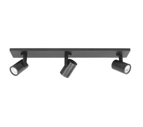 Highlight Spot HALO 3 lichts balk zwart Highlight Spot HALO 3 lichts balk zwart