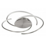 Highlight Plafondlamp Reverso Ø  48 cm mat chroom Highlight Plafondlamp Reverso Ø  48 cm mat chroom