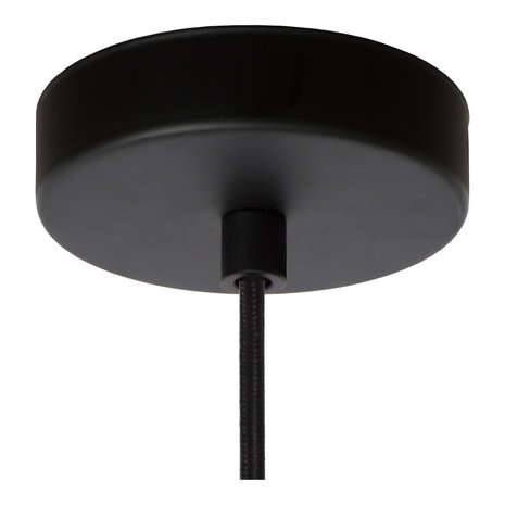 Lucide DOUNIA - Hanglamp - Ø 25 cm - 1xE27 - Zwart Lucide DOUNIA - Hanglamp - Ø 25 cm - 1xE27 - Zwart