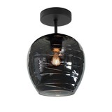 Highlight Plafondlamp Fantasy Apple 1 lichts Ø 21 cm rook glas Highlight Plafondlamp Fantasy Apple 1 lichts Ø 21 cm rook glas