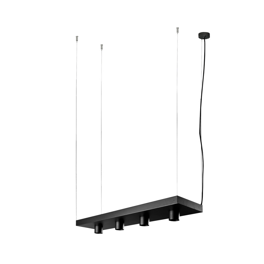 Nowodvorski Hanglamp Plant 4 lichts L 80 cm B 24 cm zwart Nowodvorski Hanglamp Plant 4 lichts L 80 cm B 24 cm zwart