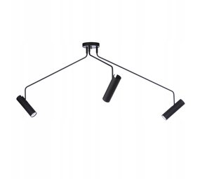 Nowodvorski Spot Eye SUPER black 3 lichts Ø 130 cm zwart Nowodvorski Spot Eye SUPER black 3 lichts Ø 130 cm zwart
