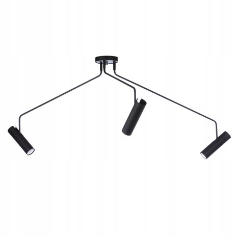 Nowodvorski Spot Eye SUPER black 3 lichts Ø 130 cm zwart Nowodvorski Spot Eye SUPER black 3 lichts Ø 130 cm zwart