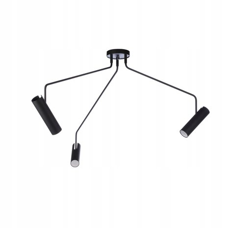 Nowodvorski Spot Eye SUPER black 3 lichts Ø 130 cm zwart Nowodvorski Spot Eye SUPER black 3 lichts Ø 130 cm zwart