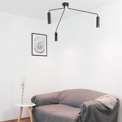 Nowodvorski Spot Eye SUPER black 3 lichts Ø 130 cm zwart Nowodvorski Spot Eye SUPER black 3 lichts Ø 130 cm zwart