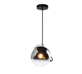 Lucide JAZZLYNN - Hanglamp - Ø 20 cm - 1xE27 - Fumé Lucide JAZZLYNN - Hanglamp - Ø 20 cm - 1xE27 - Fumé