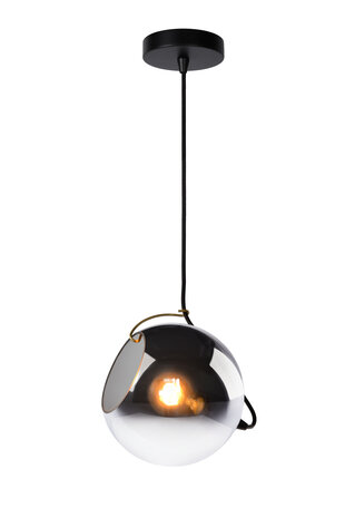 Lucide JAZZLYNN - Hanglamp - Ø 20 cm - 1xE27 - Fumé Lucide JAZZLYNN - Hanglamp - Ø 20 cm - 1xE27 - Fumé
