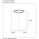 Lucide DELTO - Plafondspot - LED Dim to warm - GU10 - 1x5W 2200K/3000K - Wit Lucide DELTO - Plafondspot - LED Dim to warm - GU10 - 1x5W 2200K/3000K - Wit