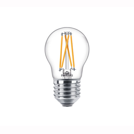 Philips LED E27 kogel 40-3.4 Watt Philips warmglow filament DIM Philips LED E27 kogel 40-3.4 Watt Philips warmglow filament DIM
