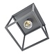 Urban Interiors Plafondlamp Frame B 25 cm H 31 cm Zwart Urban Interiors Plafondlamp Frame B 25 cm H 31 cm Zwart