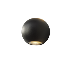 Artdelight Wandlamp Denver Ø 10 cm zwart Artdelight Wandlamp Denver Ø 10 cm zwart