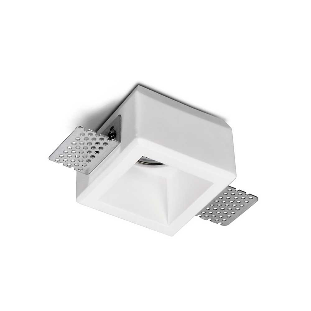 Artdelight Inbouwspot Boda 1 lichts vierkant Trimless gips Artdelight Inbouwspot Boda 1 lichts vierkant Trimless gips