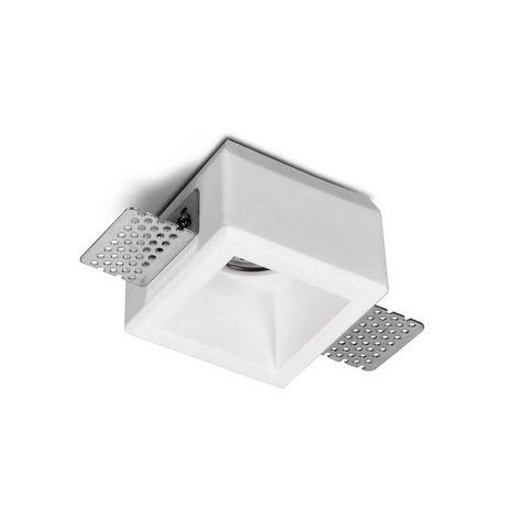 Artdelight Inbouwspot Boda 1 lichts vierkant Trimless gips Artdelight Inbouwspot Boda 1 lichts vierkant Trimless gips