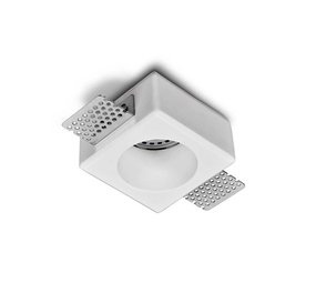 Artdelight Inbouwspot Boda 1 lichts rond Trimless gips Artdelight Inbouwspot Boda 1 lichts rond Trimless gips