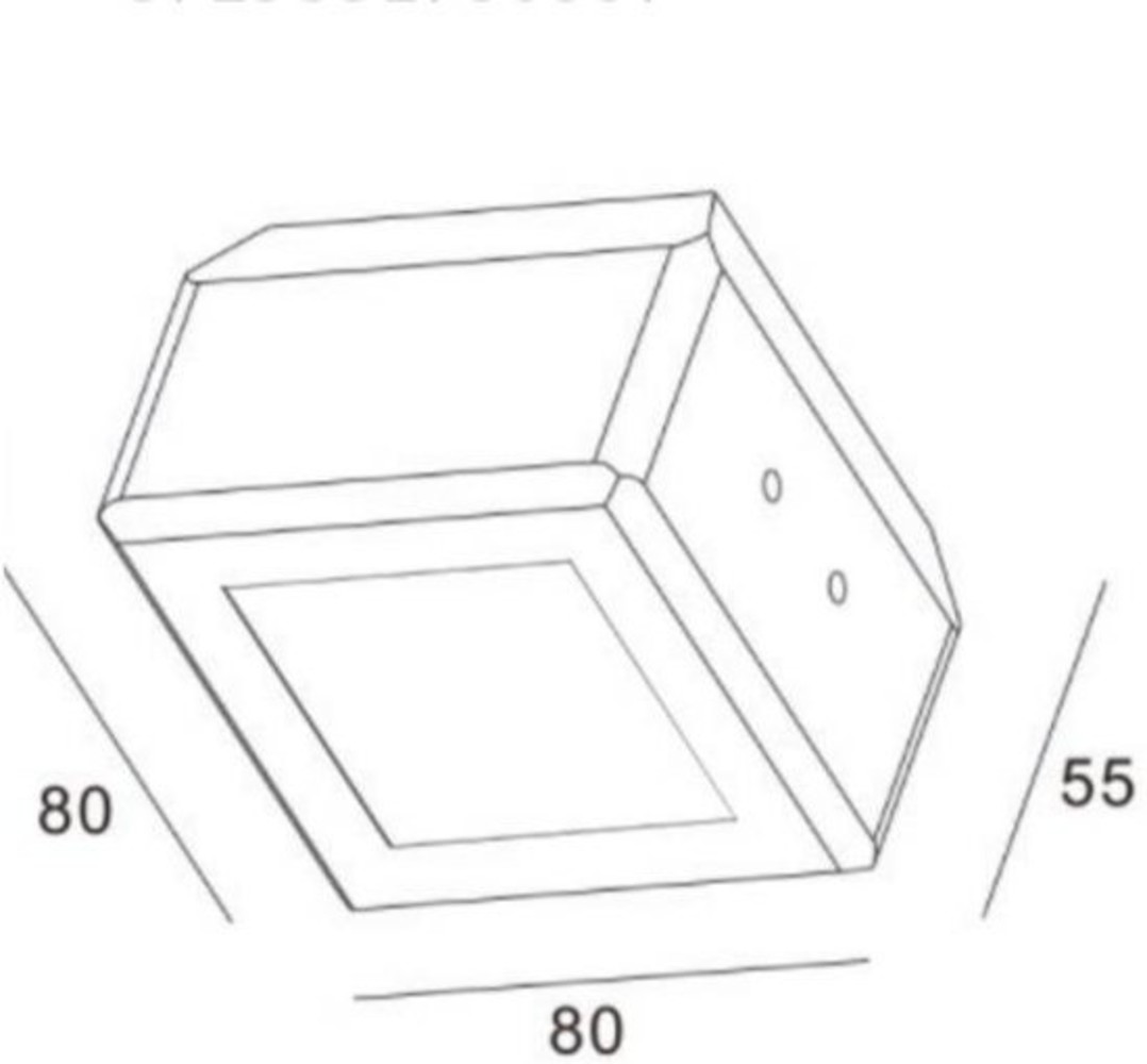 Artdelight Inbouwspot Boda 1 lichts vierkant Trimless gips Artdelight Inbouwspot Boda 1 lichts vierkant Trimless gips