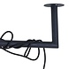 Urban Interiors Hanglamp Bar 5 lichts L 120 cm zwart Urban Interiors Hanglamp Bar 5 lichts L 120 cm zwart