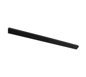Freelight Plafondplaat L 150 cm x B 8 cm - zonder gaten - zwart Freelight Plafondplaat L 150 cm x B 8 cm - zonder gaten - zwart