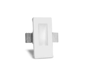 Artdelight Wandlamp Gips trimless stuc rechthoek wit Artdelight Wandlamp Gips trimless stuc rechthoek wit
