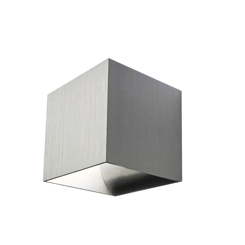 Artdelight Wandlamp Gymm 10x10 cm excl. G9 aluminium Artdelight Wandlamp Gymm 10x10 cm excl. G9 aluminium