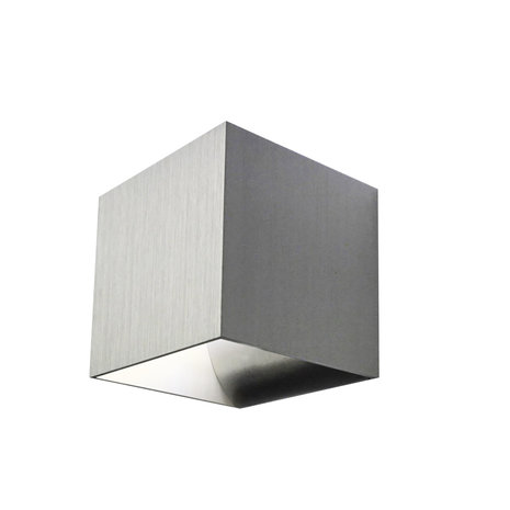 Artdelight Wandlamp Gymm 10x10 cm excl. G9 aluminium Artdelight Wandlamp Gymm 10x10 cm excl. G9 aluminium