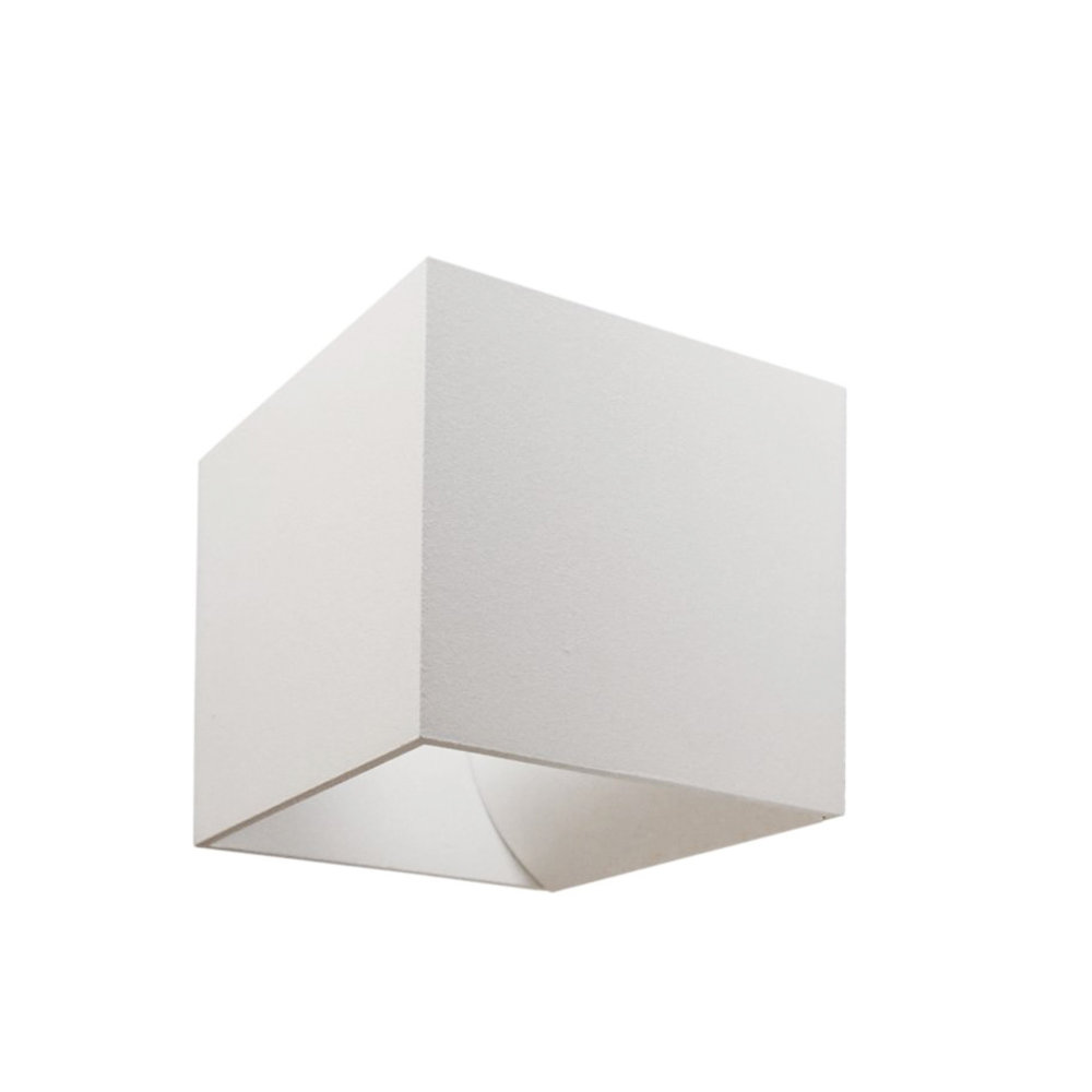 Artdelight Wandlamp Gymm 10x10 cm excl. G9 wit Artdelight Wandlamp Gymm 10x10 cm excl. G9 wit