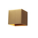 Artdelight Wandlamp Gymm 10x10 cm excl. G9 licht brons Artdelight Wandlamp Gymm 10x10 cm excl. G9 licht brons