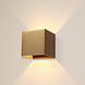 Artdelight Wandlamp Gymm 10x10 cm excl. G9 licht brons Artdelight Wandlamp Gymm 10x10 cm excl. G9 licht brons