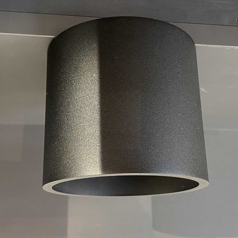 Artdelight Plafondlamp Orleans  Ø 11 cm H 10 cm zwart Artdelight Plafondlamp Orleans  Ø 11 cm H 10 cm zwart