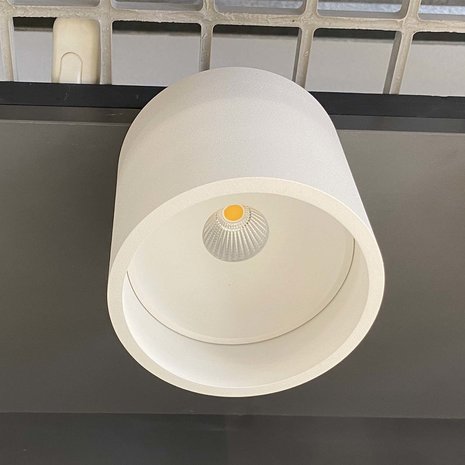 Artdelight Plafondlamp Orleans  Ø 11 cm H 10 cm wit