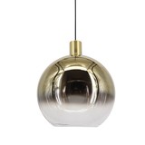 Artdelight Hanglamp Rosario Ø 30 cm glas goud-helder Artdelight Hanglamp Rosario Ø 30 cm glas goud-helder