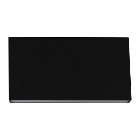 Artdelight Wandlamp Box L 17 cm H 9 cm zwart