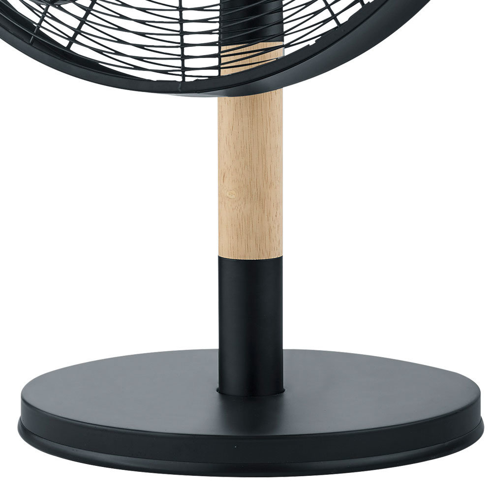 Trio Leuchten Tafelventilator Viking Ø 35 cm H 57 cm zwart Trio Leuchten Tafelventilator Viking Ø 35 cm H 57 cm zwart