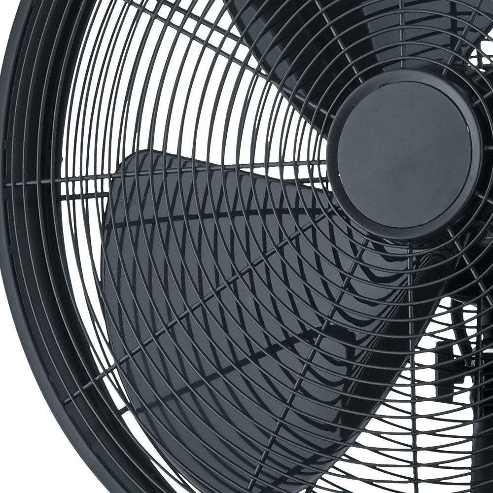 Trio Leuchten Tafelventilator Viking Ø 35 cm H 57 cm zwart Trio Leuchten Tafelventilator Viking Ø 35 cm H 57 cm zwart