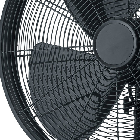 Trio Leuchten Tafelventilator Viking Ø 35 cm H 57 cm zwart Trio Leuchten Tafelventilator Viking Ø 35 cm H 57 cm zwart