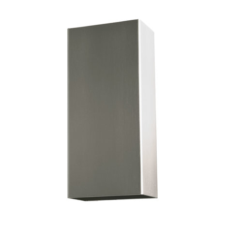 Masterlight Wandlamp Metallico H 22 cm B 10 cm mat chroom Masterlight Wandlamp Metallico H 22 cm B 10 cm mat chroom