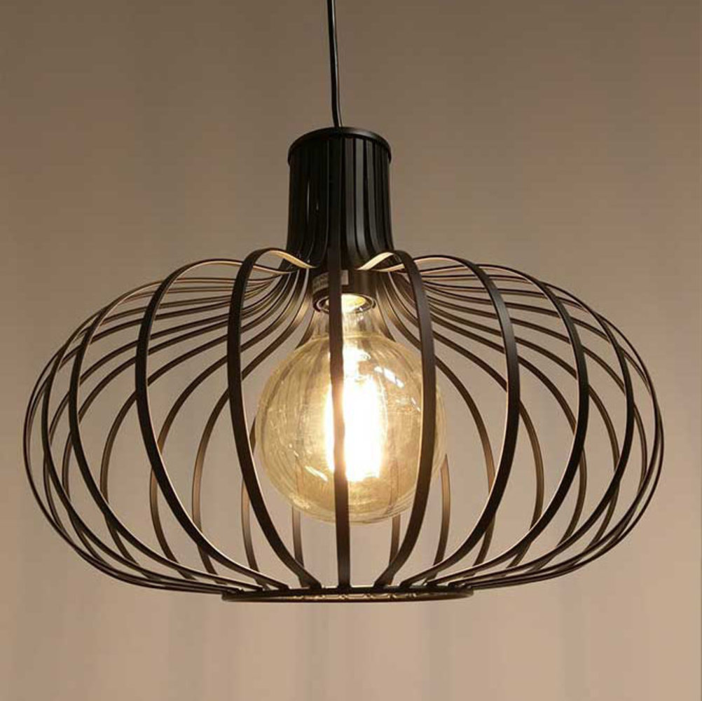 Artdelight Hanglamp Lauren Ø 38 cm zwart Artdelight Hanglamp Lauren Ø 38 cm zwart