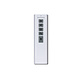 Lamponline Plafondventilator Eco Genuino Ø 122 cm mat chroom-noten Lamponline Plafondventilator Eco Genuino Ø 122 cm mat chroom-noten