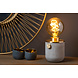 Lucide TANNER Tafellamp-Mat Go.-Ø10-1xE27-60W-Alumin. Lucide TANNER Tafellamp-Mat Go.-Ø10-1xE27-60W-Alumin.