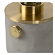 Lucide TANNER Tafellamp-Mat Go.-Ø10-1xE27-60W-Alumin. Lucide TANNER Tafellamp-Mat Go.-Ø10-1xE27-60W-Alumin.