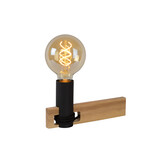 Lucide TANNER - Tafellamp - 1xE27 - Licht hout