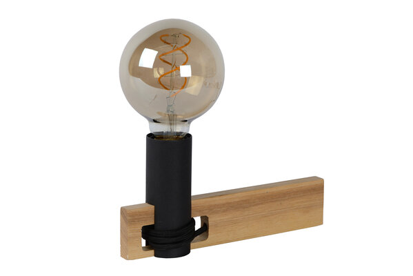 Lucide TANNER - Tafellamp - 1xE27 - Licht hout Lucide TANNER - Tafellamp - 1xE27 - Licht hout