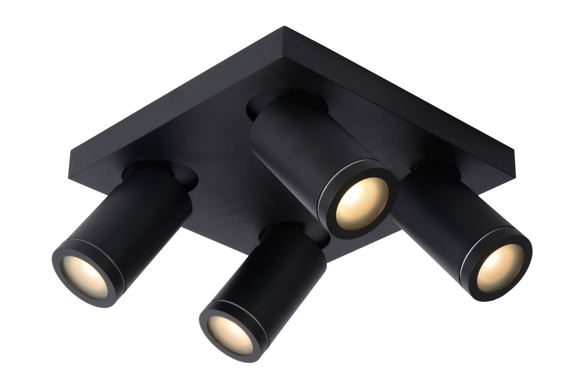 Lucide spot LED Taylor zwart 4x5W