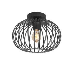 Highlight Plafondlamp Bolato Ø 30 cm zwart