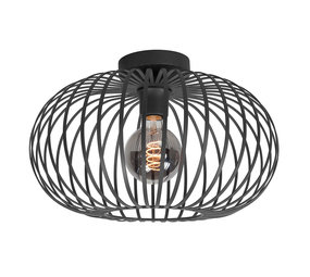 Highlight Plafondlamp Bolato Ø 38 cm zwart