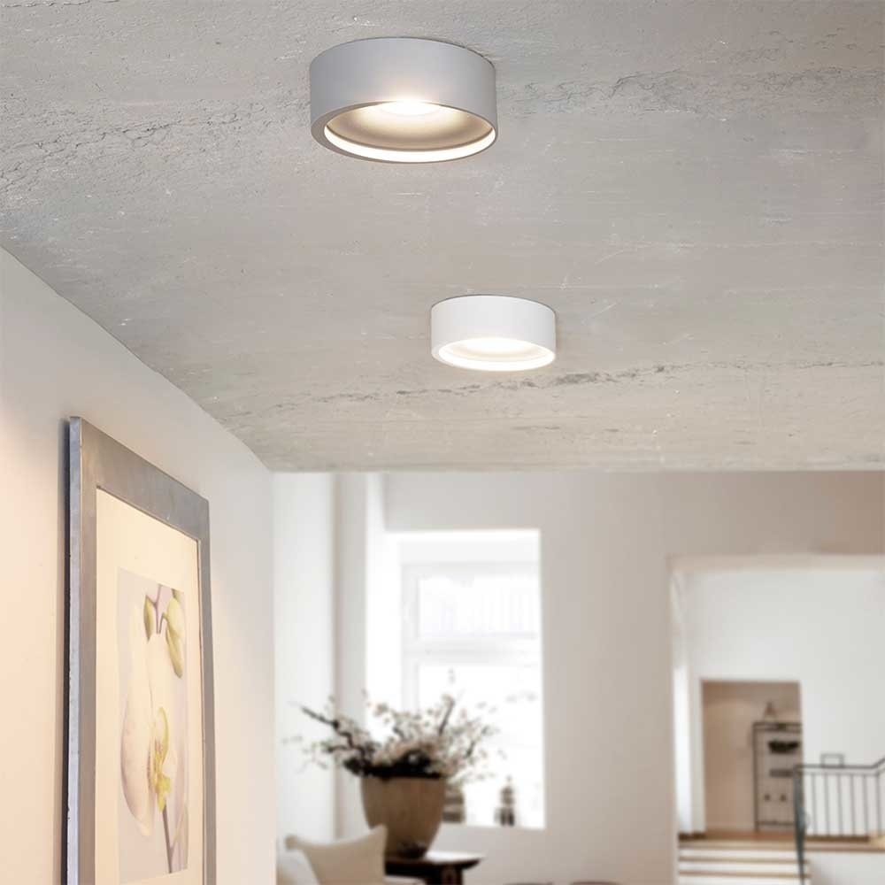 Artdelight Plafondlamp Orlando  Ø 14 cm wit Artdelight Plafondlamp Orlando  Ø 14 cm wit