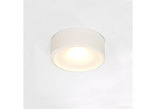 Artdelight Plafondlamp Orlando  Ø 14 cm wit