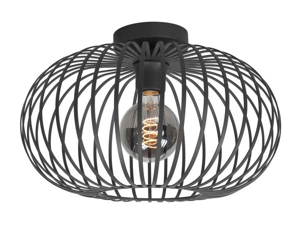 Highlight Plafondlamp Bolato Ø 50 cm zwart Highlight Plafondlamp Bolato Ø 50 cm zwart