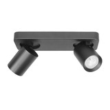 Highlight Spot Oliver 2 lichts balk zwart