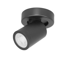 Highlight Spot Oliver 1 lichts badkamer IP44 zwart